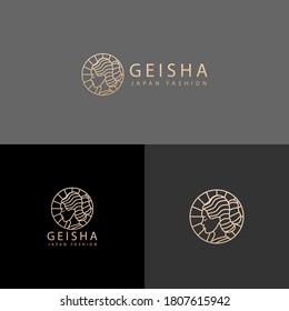 BEAUTIFUL WOMAN MINIMALIST LOGO EDITABLE TEMPLATE