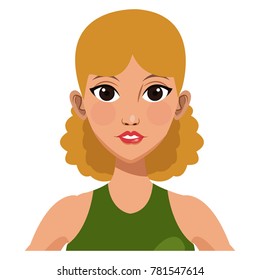 Beautiful Woman Profile Cartoon Stock Vector (Royalty Free) 781548262 ...