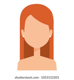beautiful woman shirtless avatar character