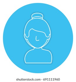 beautiful woman shirtless avatar character