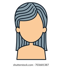 beautiful woman shirtless avatar character
