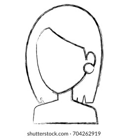 beautiful woman shirtless avatar character