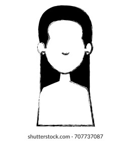 beautiful woman shirtless avatar character