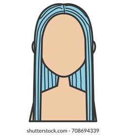 beautiful woman shirtless avatar character
