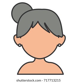 beautiful woman shirtless avatar character