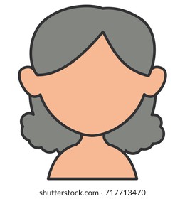beautiful woman shirtless avatar character