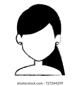 beautiful woman shirtless avatar character