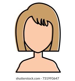 beautiful woman shirtless avatar character