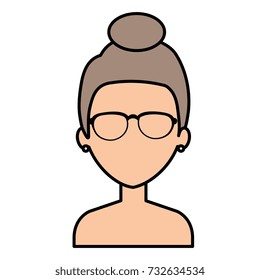beautiful woman shirtless avatar character