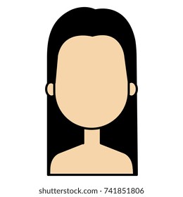 beautiful woman shirtless avatar character