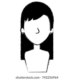 beautiful woman shirtless avatar character