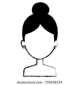 beautiful woman shirtless avatar character