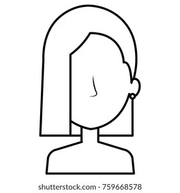 beautiful woman shirtless avatar character