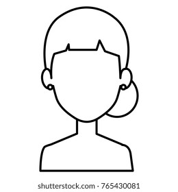 beautiful woman shirtless avatar character