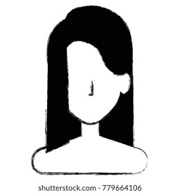 beautiful woman shirtless avatar character