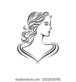 Beautiful Woman silhouette logo Girl logo Female Silhouette logo Woman silhouette logo Exotic Premium Vector Silhouette Pilates