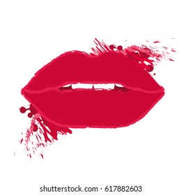 3,318 Glitter lips vector Images, Stock Photos & Vectors | Shutterstock