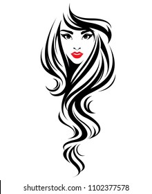 Face Illustration Unique Hairstyle Stock Illustration 1756405358 ...