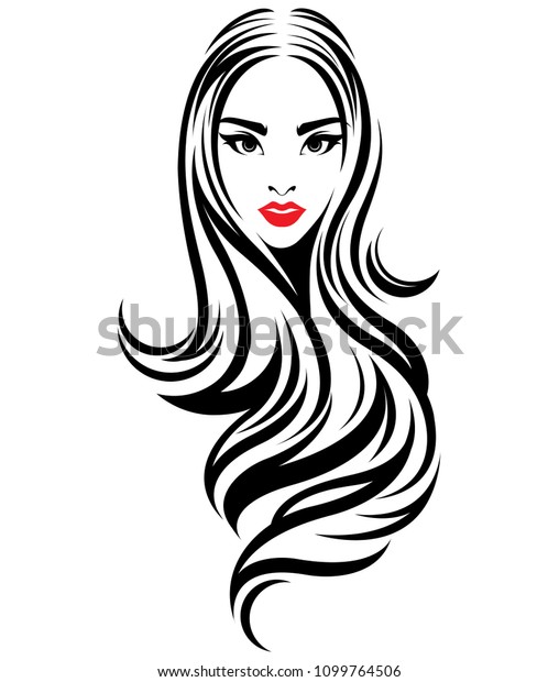 Beautiful Women Logo Women Face Makeup Stock Vector (Royalty Free ...