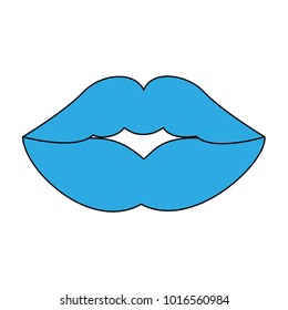 Beautiful womens lips
