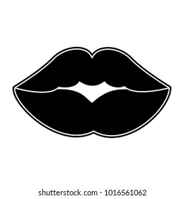 Beautiful womens lips