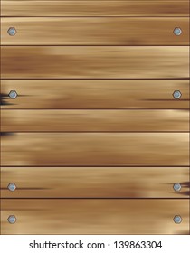 Beautiful Wooden texture background. Vector illustration