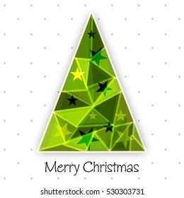 Beautiful  X-Mas tree for Christmas festival greeting and post.