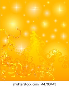 beautiful yellow background for a design