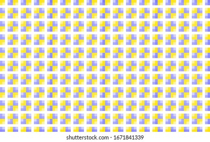 hermoso patrón amarillo y azul revisado