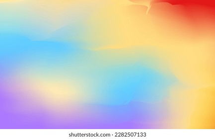 Hermoso color de fondo amarillo y azul gradiente color de fondo suave y suave textura