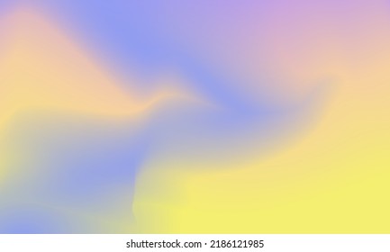 Bonito fondo de gradiente amarillo y violeta suave y suave textura