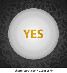 Beautiful Yes web icon