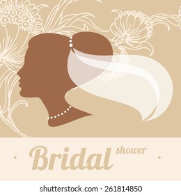 beautiful young bride