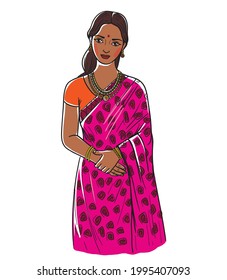 96 Indian slim girl pointing Images, Stock Photos & Vectors | Shutterstock