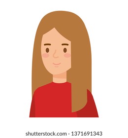 beautiful young woman character
