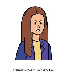 beautiful young woman character