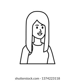 beautiful young woman character