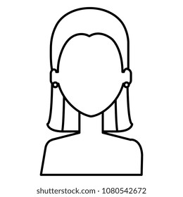 beautiful and young woman shirtless character