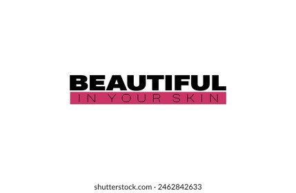 Beautiful in Your Skin Month Holiday Concept
