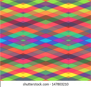 beautiful zigzag patterned background with soft retro colors