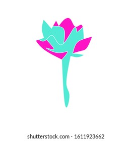 Beautifull Abstract Flower for Background Vector
