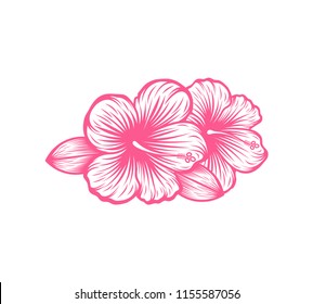 5,668 Hawaiian Flower Outline Images, Stock Photos & Vectors | Shutterstock