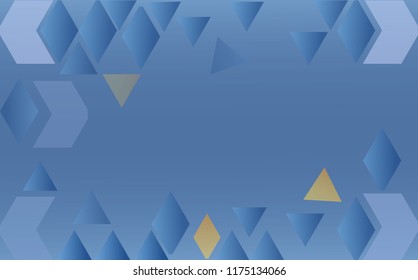 Beautifull Geometric Background With Abstract  Triangular Pieces. Can be used for all fields.
