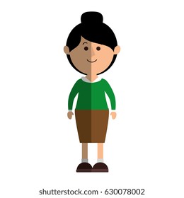 beautifull mother avatar character