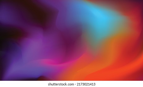 beautifull vector background with harmonious and elegant colors of orange, red, yellow and purple