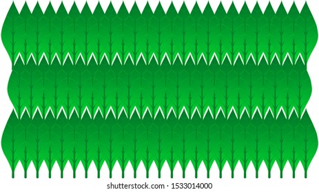 
Beautifully arranged leaf vector background