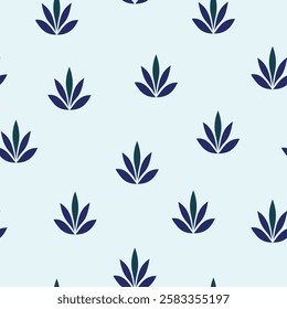 A beautifully crafted elegant floral pattern design featuring seamless botanical elements. Perfect for textiles, wallpapers, backgrounds, and digital projects. High-quality vector illustration.