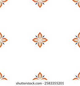 A beautifully crafted elegant floral pattern design featuring seamless botanical elements. Perfect for textiles, wallpapers, backgrounds, and digital projects. High-quality vector illustration.