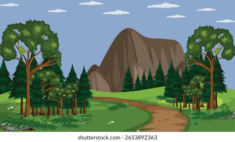 A beautifully crafted forest scene designed to captivate animators, game developers and content creators. Ideal as a high-quality background for storytelling, motion graphics or fantasy world-building