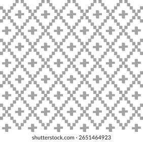 A beautifully crafted traditional Jamdani motif inspired by the rich heritage of Bangladeshi weaving art. This vector design showcases intricate floral and geometric patterns typically seen in Jamdani